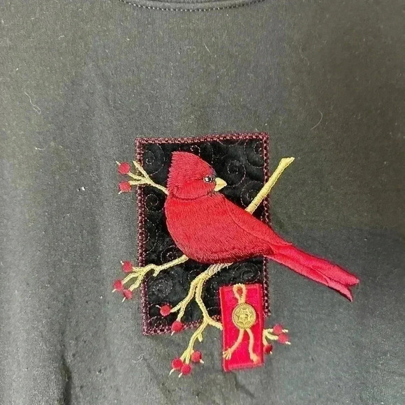 Vintage Top Stitch Red  Bird Crewneck Size XL - Picture 4 of 4